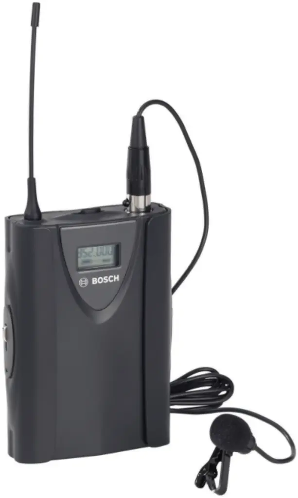 [BOSCH] MW1-LTX-F5 Belt-Pack Transmitter 722–746 MHz for Wireless PA