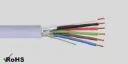 71-3206222 6 Core 22 AWG Shielded Multi Conductor Cable LSZH, 305m