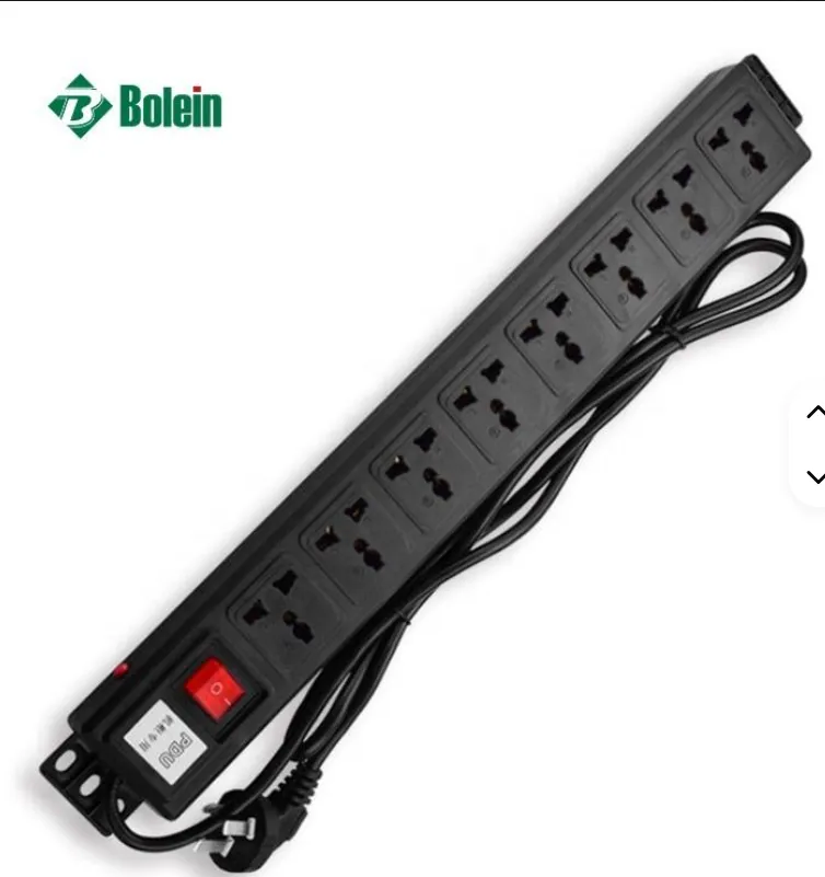 [BOLEIN] 6 Way PDU 1.5U Industrial Universal