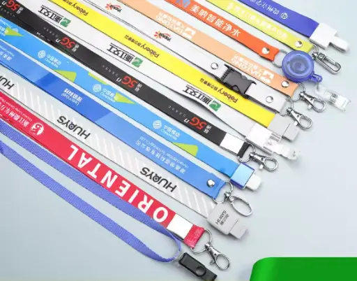 Custom Logo Lanyard Key Chain For ID Card Holder